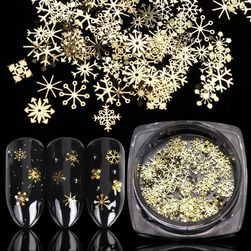 Körömdíszítés Snowflake