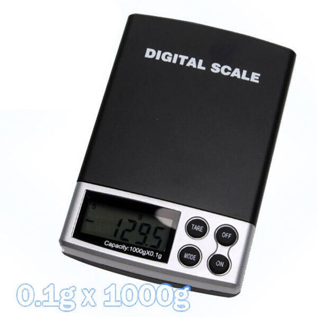 Digitalna prenosna tehtnica 1000g / 0,1g 1