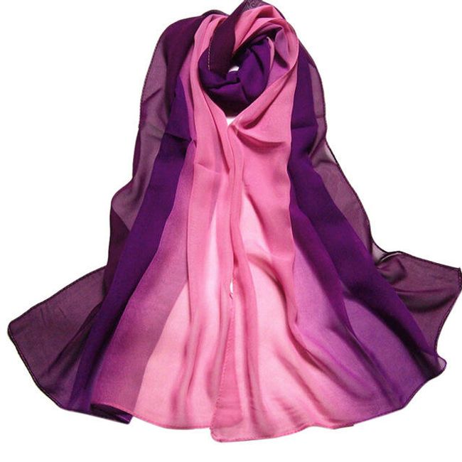 Dámský barevný šátek - 10 variant 1