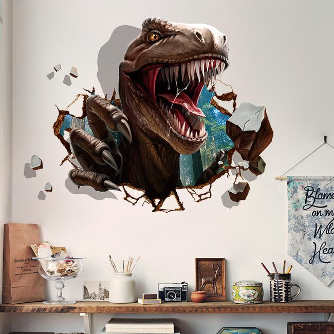 Samolepka Na Zed Dinosaurus Postovnezdarma Cz