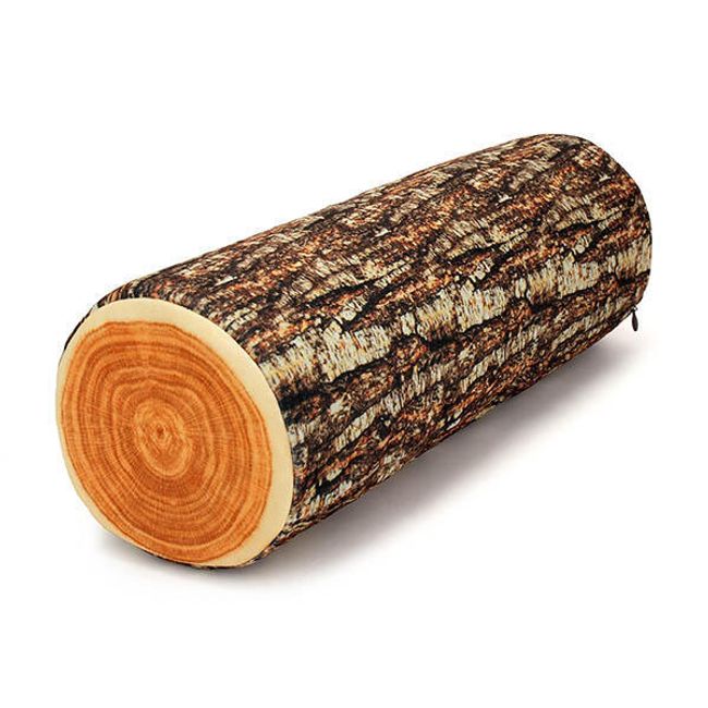 Kawałek drewna - poduszka ze zdejmoanym pokrowcem - miękka pianka 1