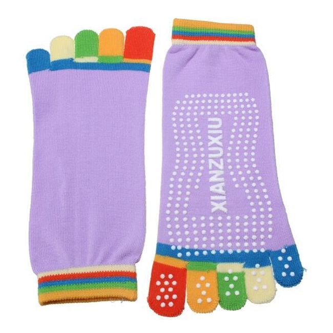 Анти-плъзгащи чорапи за йога  1