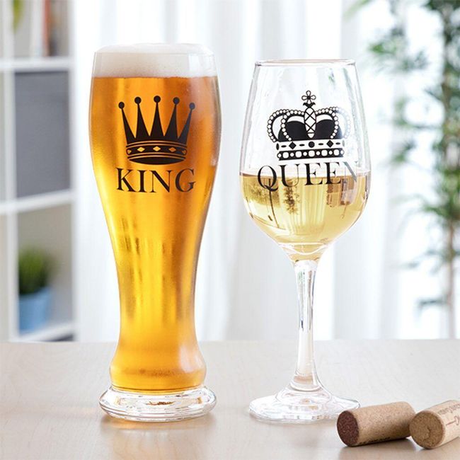 Комплект чаши King & Queen (2 чаши в опаковка) PD_1620084 1