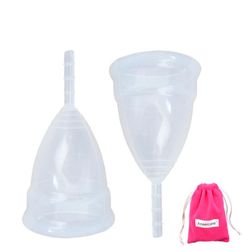 Menstruációs csésze készlet - 2 darab