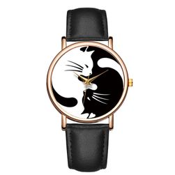 Ženski sat sa mačkama - 6 varijanti