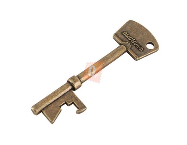 Otvírák zlaté barvy ve tvaru klíče 1