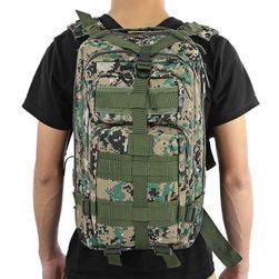 Męski plecak wojskowy z wieloma kieszeniami - 9 wariantów