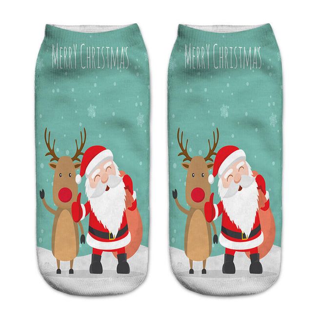 Vánoční ponožky - 12 variant 1