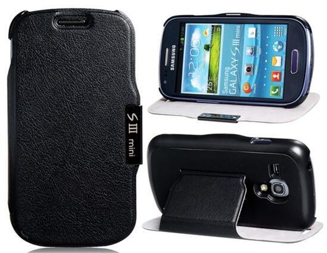 Etui ochronne na Samsung Galaxy S3 Mini - kolor czarny 1