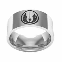 Ocelový prsten Star Wars - Jedi (Velikost 13) SR_DS50422166