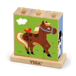 Drveni blokovi za decu Slova i brojevi od 100 delova RV_viga03-drevena-hracka