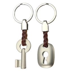 Ключодържател за двойка - ключалка и ключ