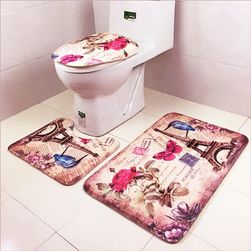 Komplet tepiha za toalet - 3 komada