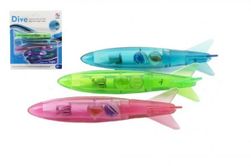 Torpedo pentru scufundări luminoase 3pcs plastic 13cm pe card RM_00311377