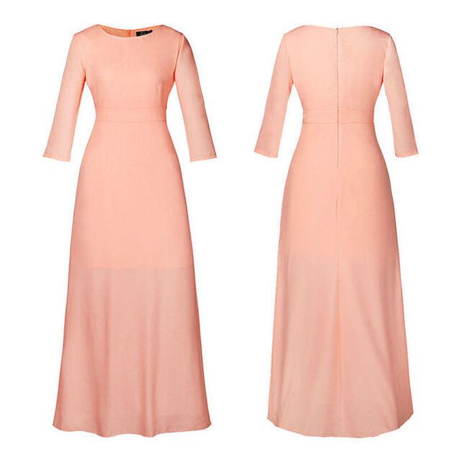 Dámské vintage šaty Blessing - Růžová-velikost č. 4 1