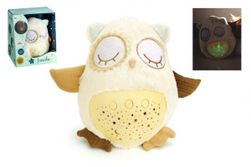 Owl Sleepy plüss 25 cm-es akkumulátorokhoz, hangos fénnyel, 22x26x17cm 0m + dobozban RM_00514200