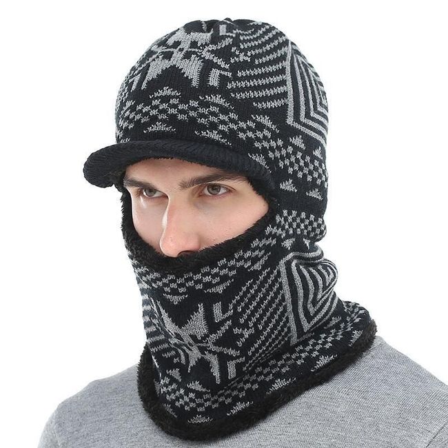 Moška zimska kapa - ski maska 1