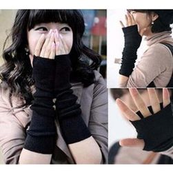 Mitenki - długie rękawiczki bez palców