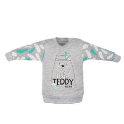 Pamučna majica za bebe RW_mikinka-wild-teddy-nbyo204