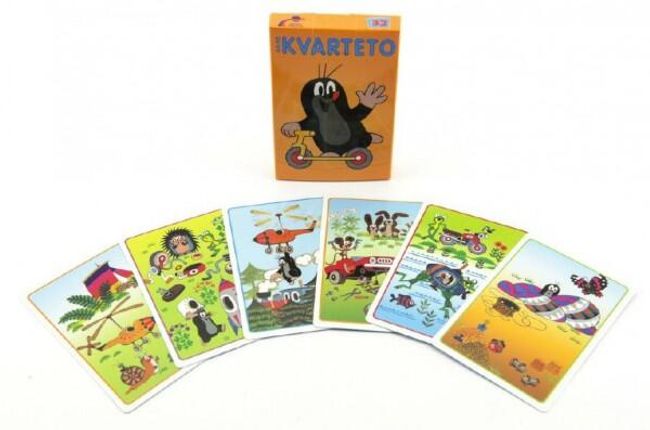 Quartet Vakond 2 társasjáték - kártyák papírdobozban 6x9cm RM_10703624 1