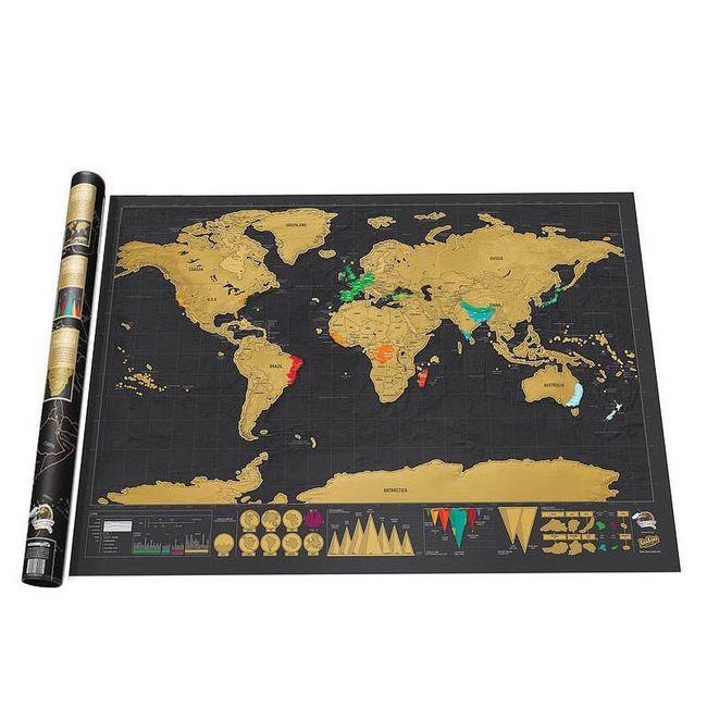 Mapa svijeta bojanka - 42 x 30 cm 1