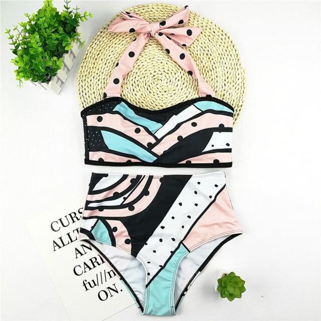 Costum De Baie Cu Talie Inaltă Pentru Femei Juliana Shipgratis Ro