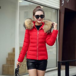 Ženska jakna sa krznenom kapuljačom - 7 boja