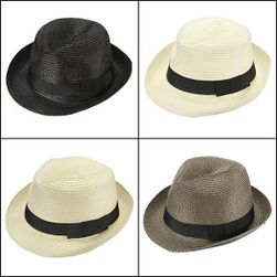 Pălărie modernă de paie de plajă unisex