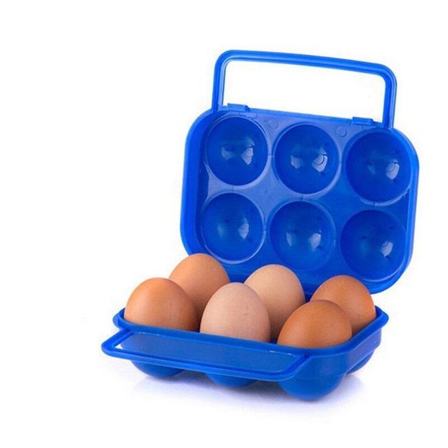 Пластмасова кутия за 6 яйца 1