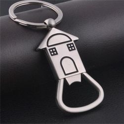 Otwieracz w kształcie domku - brelok do kluczy