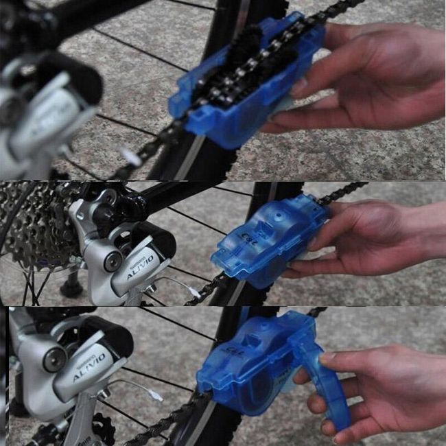 Dispozitiv De Curatare Lant Bicicleta Shipgratis Ro