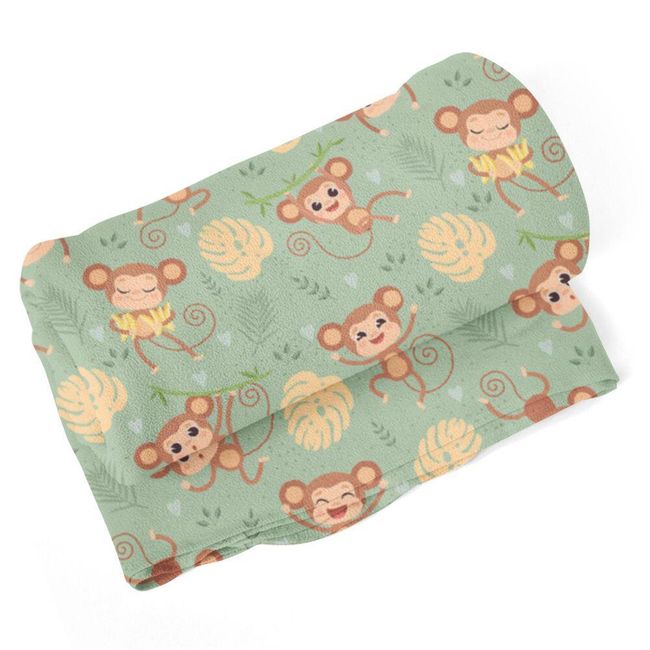 Одеяло SABLIO - Симпатични маймунки VY_29341 1
