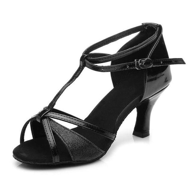 Обувки за танци - черни 7cm-37 1