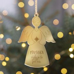Zlati ornament angel - Mama SR_DS10725569