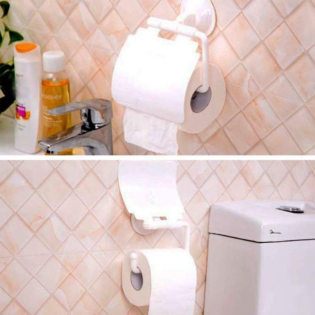 Държач за тоалетна хартия с вендуза PD_1537261 1