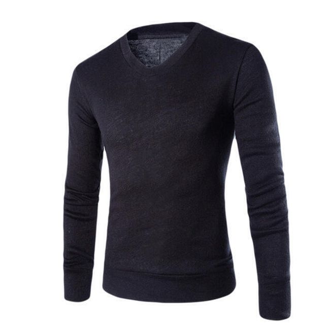 Мъжки пуловер - V-образно деколте 1