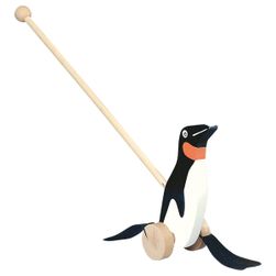 Pingwin na patyku - czarno-biały RS_81569