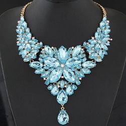 Spoznavna ogrlica od biserev - 6 barv