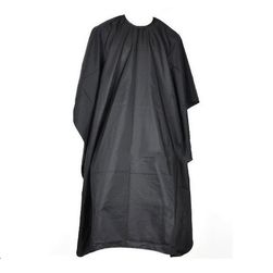 Kadeřnický plášť v černé barvě