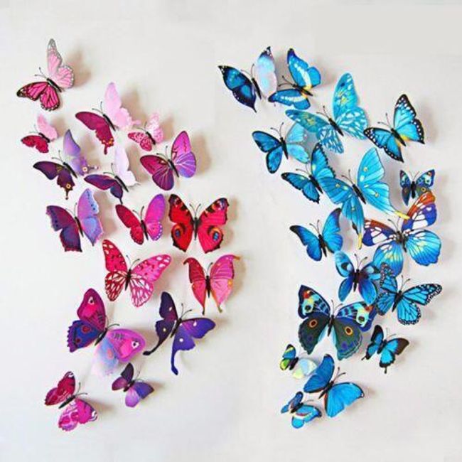 Dekoracja w kształcie motyli 1