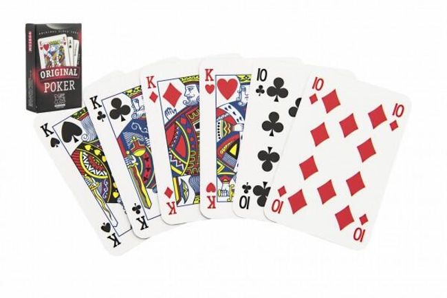 Póker társasjáték kártya papírdobozban 6x9cm RM_10401666 1