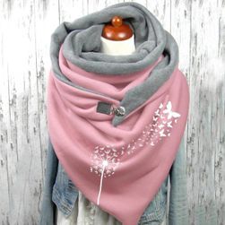 Women's winter scarf K48
