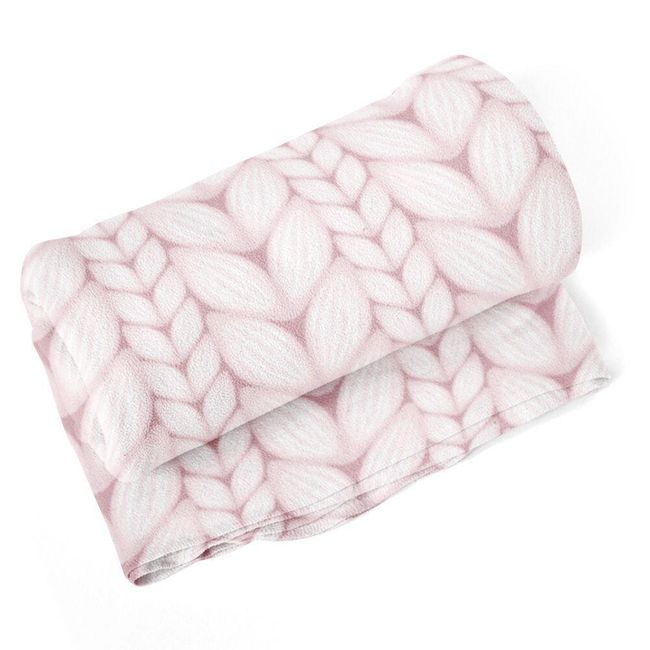 Одеяло SABLIO - Старо розово плетиво VY_33271 1