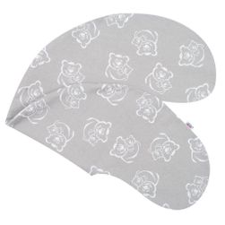 Navlaka za jastuk - Sivi medvedi - siva boja SR_DS62279499