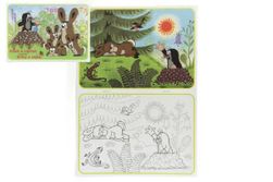 Pagini de colorat Mole și Bunny A5 RM_10701378