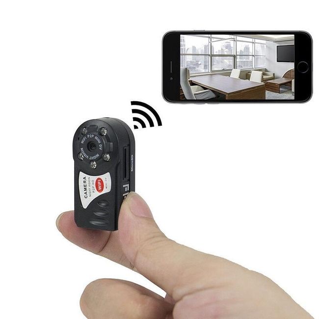 Mini skrytá kamera s podporou WiFi 1