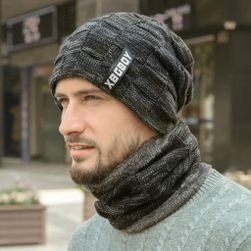 Мужская шапка и шарф-снуд WC160