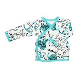 Bawełniana koszula dla niemowląt RW_kosilka-nicol-dinosaur