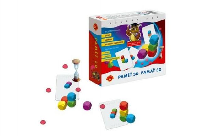 Memória 3D társasjáték dobozban 20x18,5x5,5cm RM_29000524 1