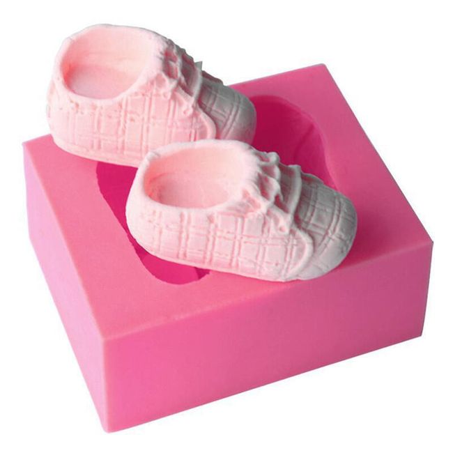 Silikonski kalup - otroški čevlji 1